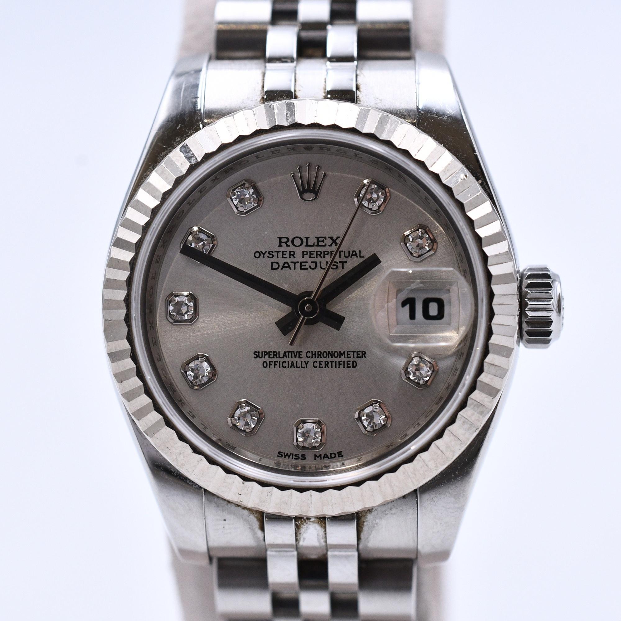Rolex Datejust Silver Dial