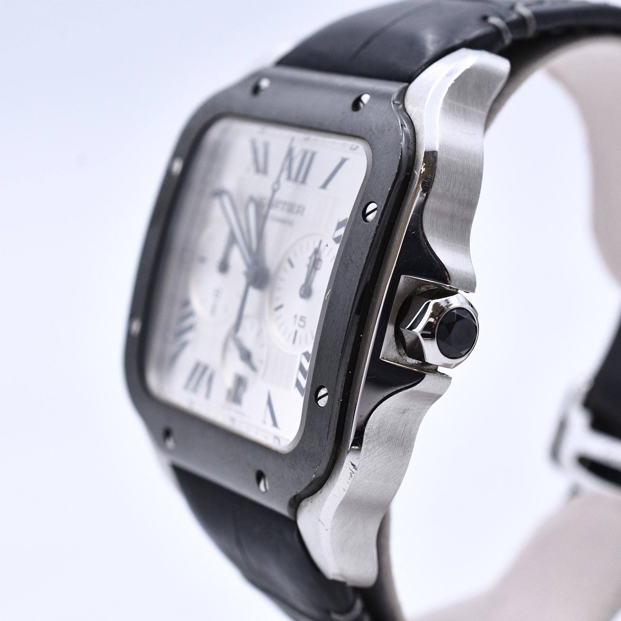 Cartier Santos de Cartier Chronograph hover