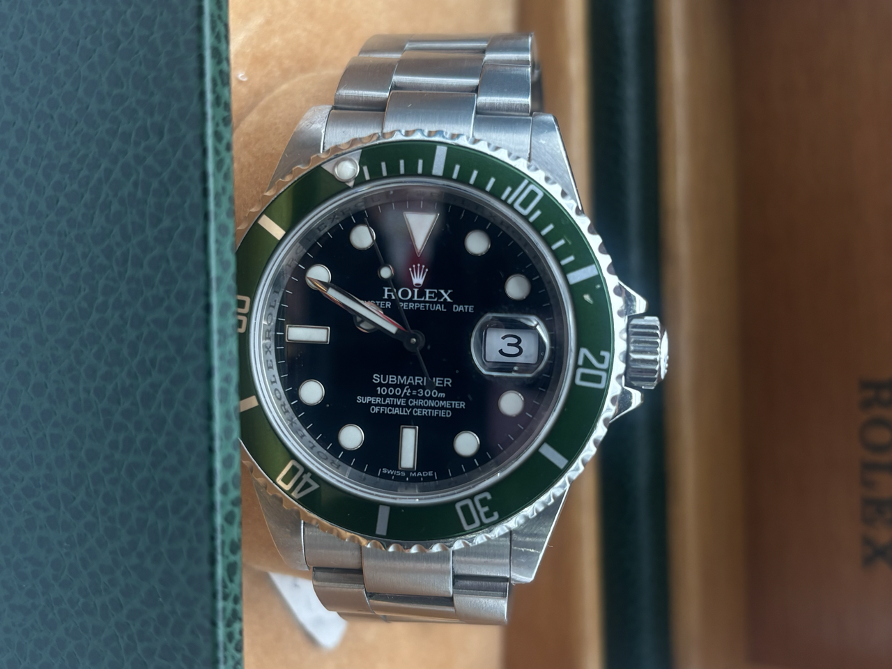 SUBMARINER DATE KERMITT 40mm