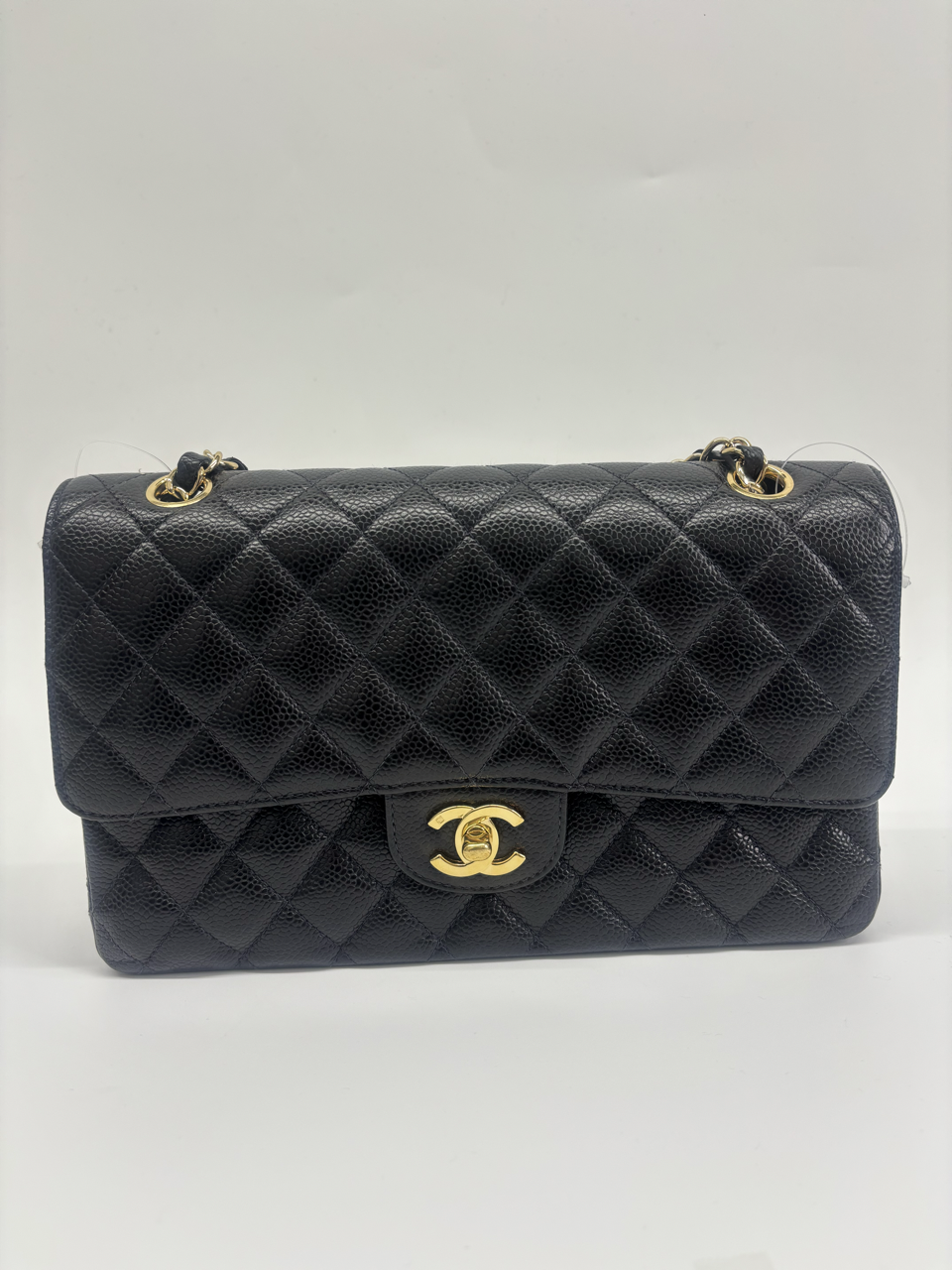 CHANEL CAVIAR MATELASSE DOUBLE FLAP
