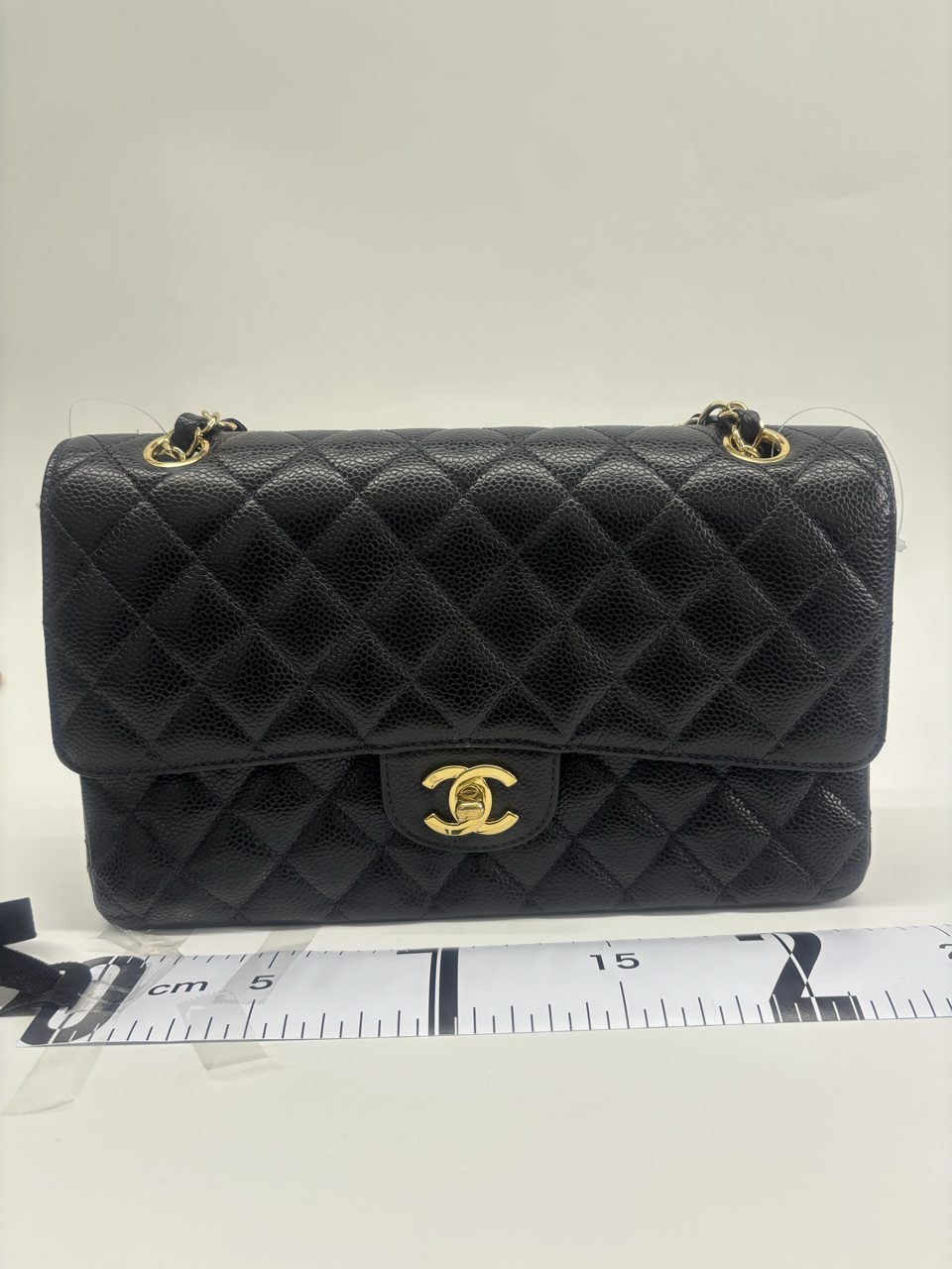 CHANEL CAVIAR MATELASSE DOUBLE FLAP hover
