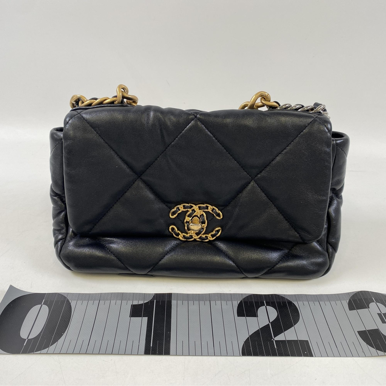 Chanel Lambskin Matelasse Chain Shoulder Bag hover