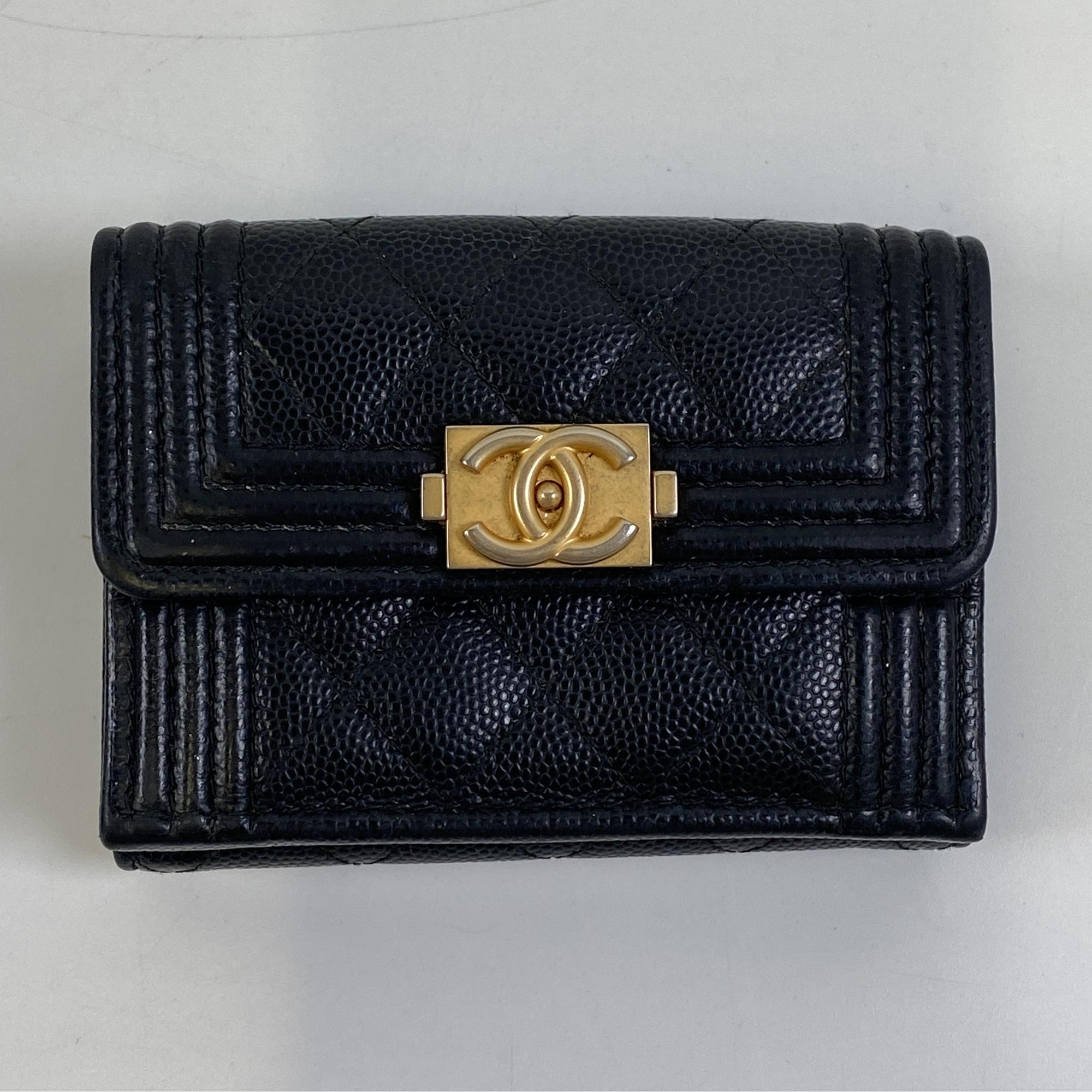 Chanel Boy Chanel Compact Wallet