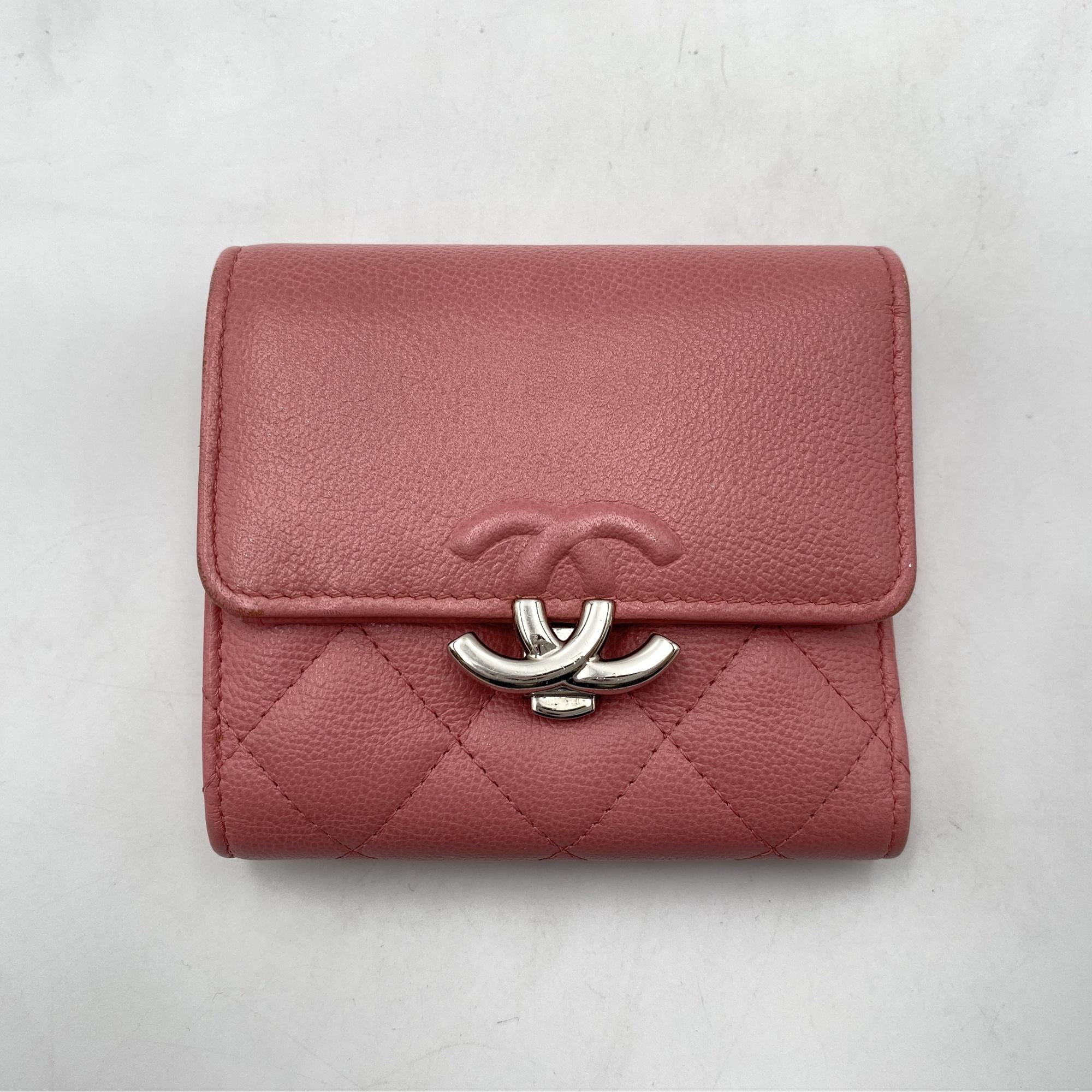 Chanel Half Coco Tri-fold Wallet