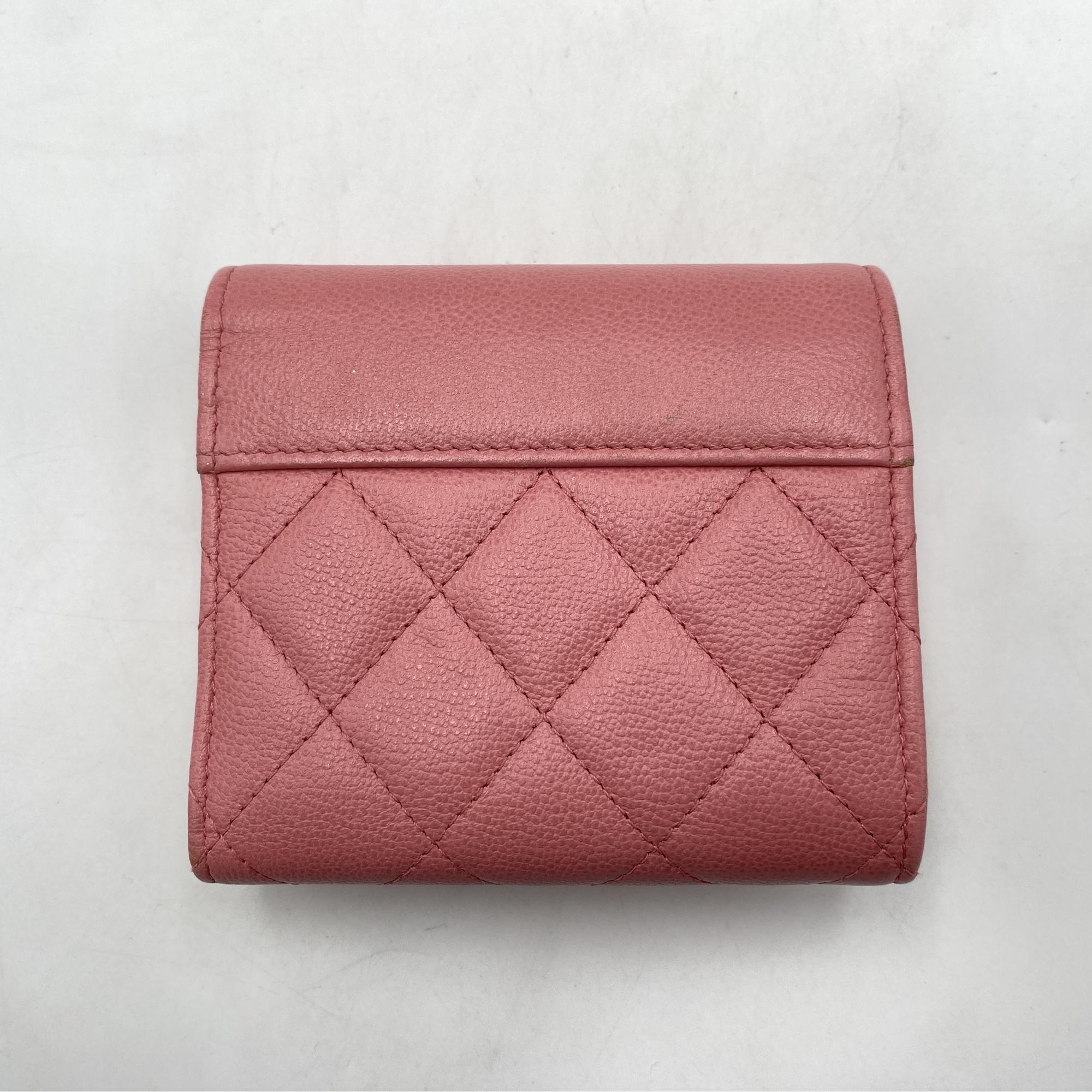 Chanel Half Coco Tri-fold Wallet hover