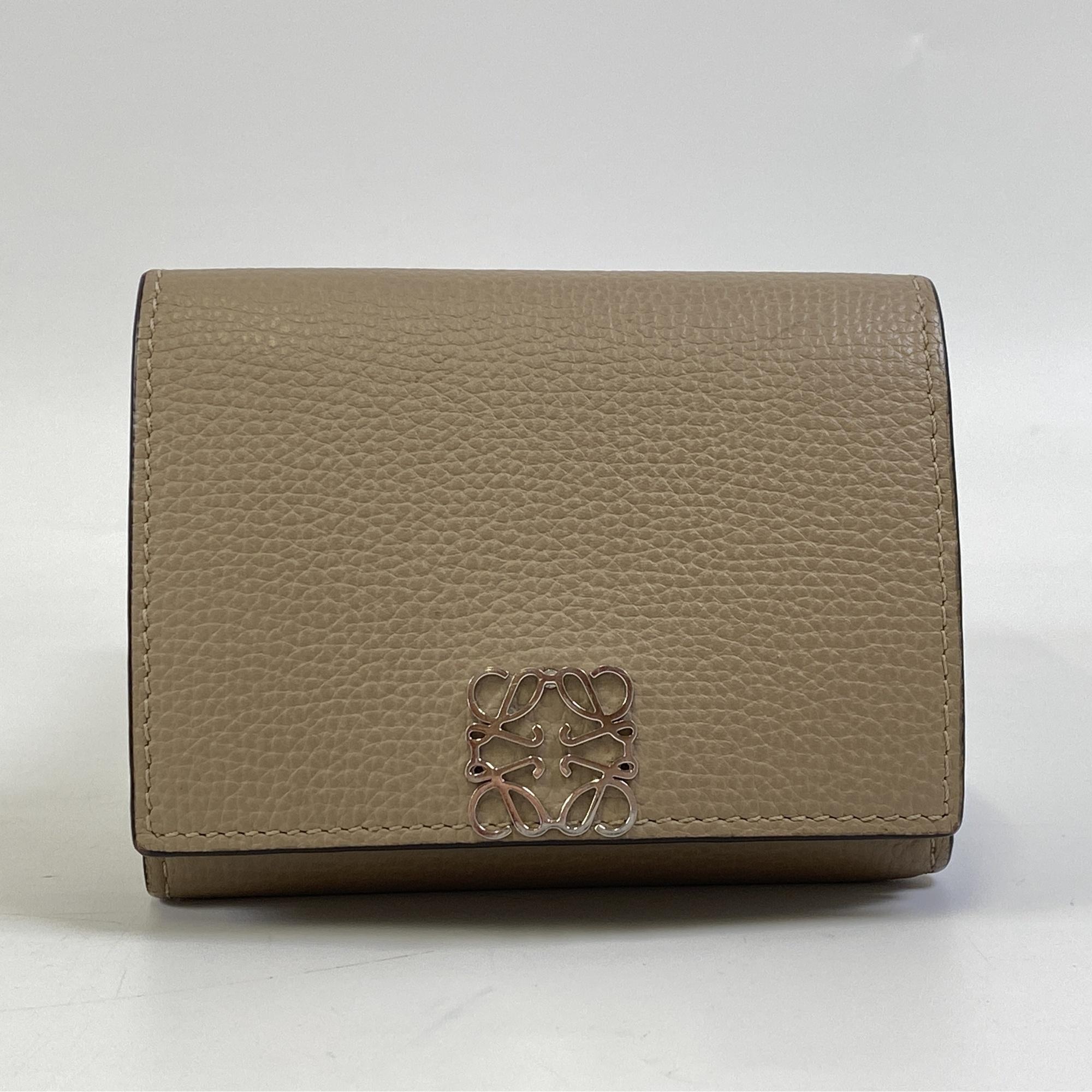Loewe Anagram Logo Tri-fold Wallet