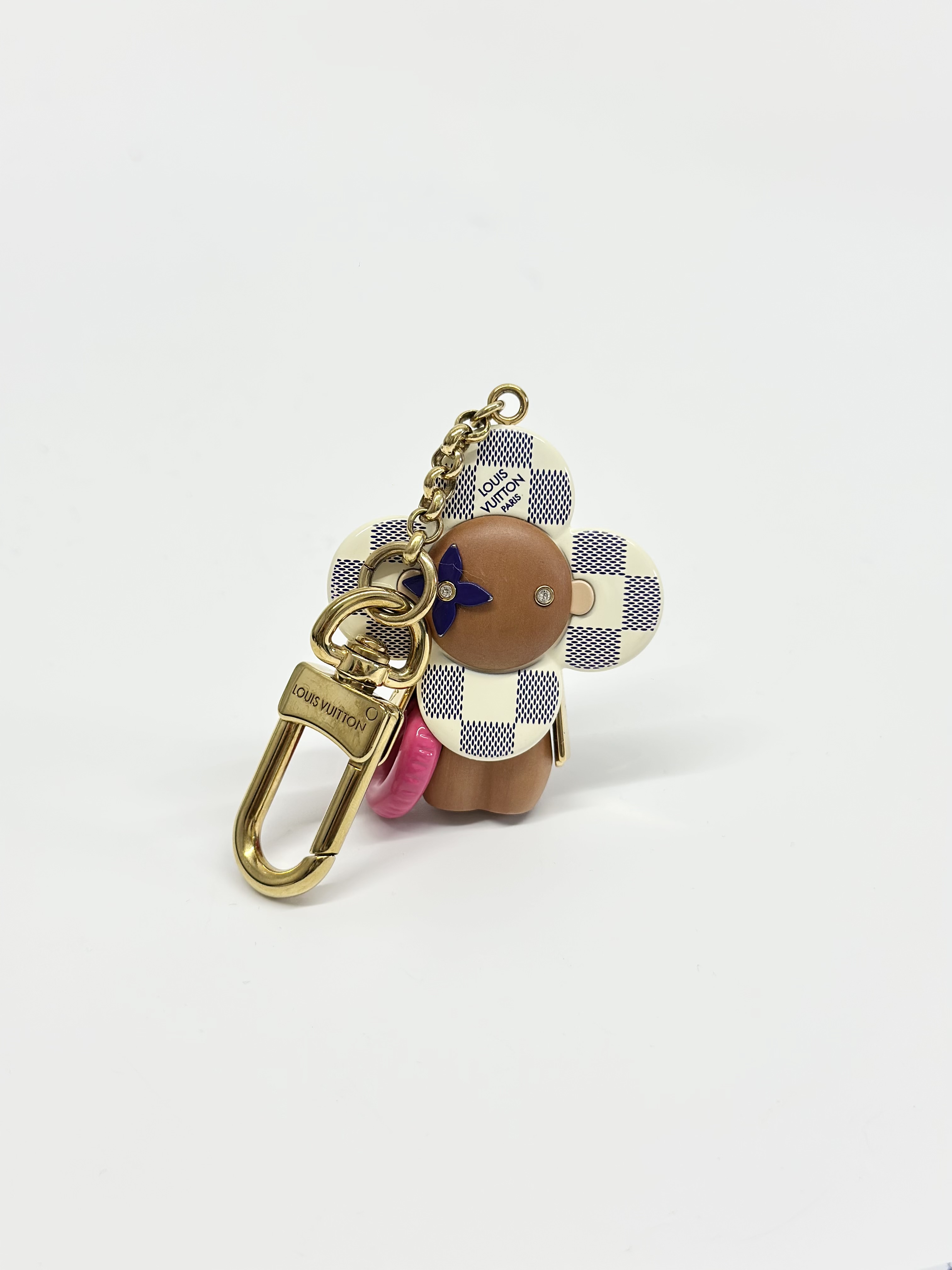 Vivienne by the Pool bag charm and key holder