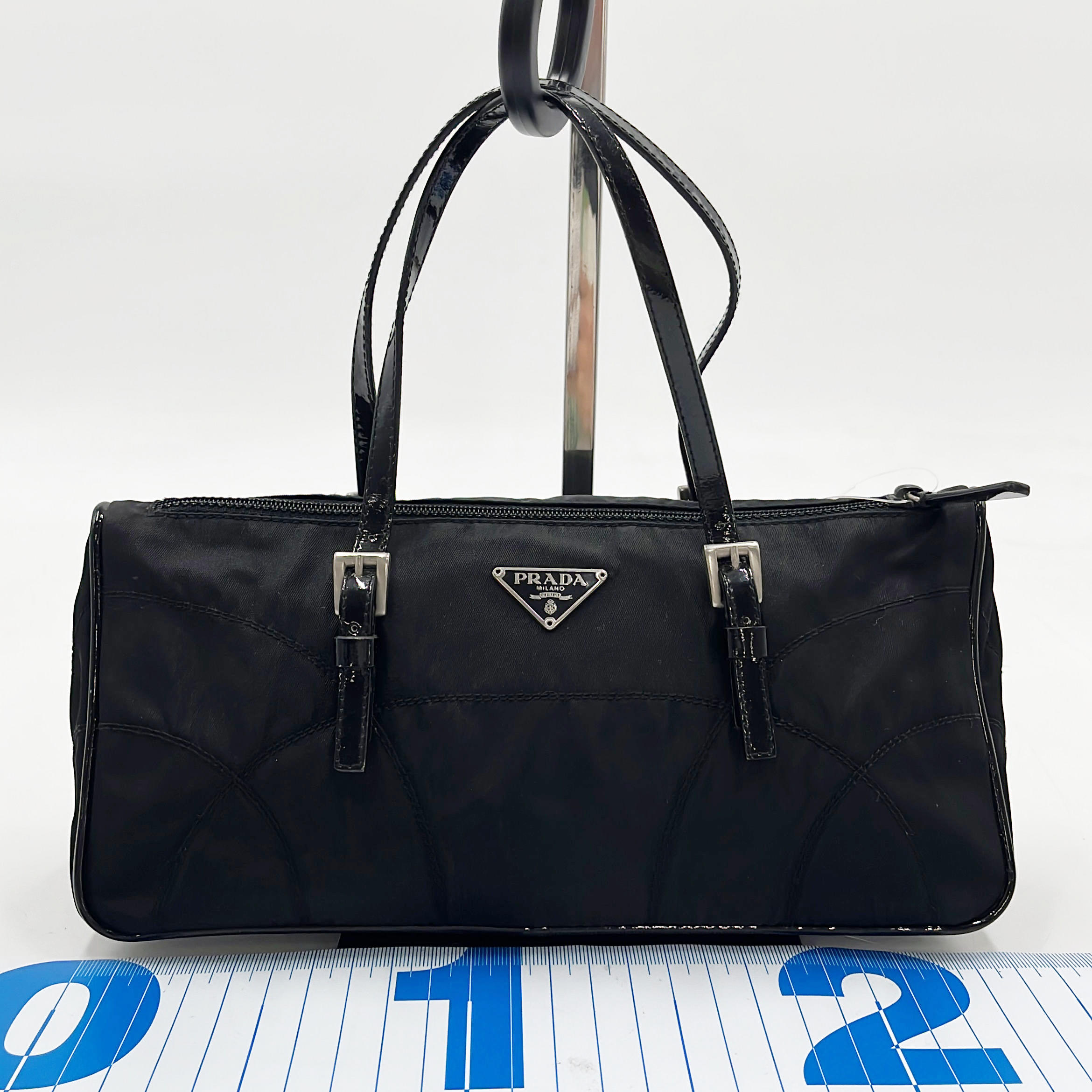 Nylon Buckle Baguette | Smalto | Vela