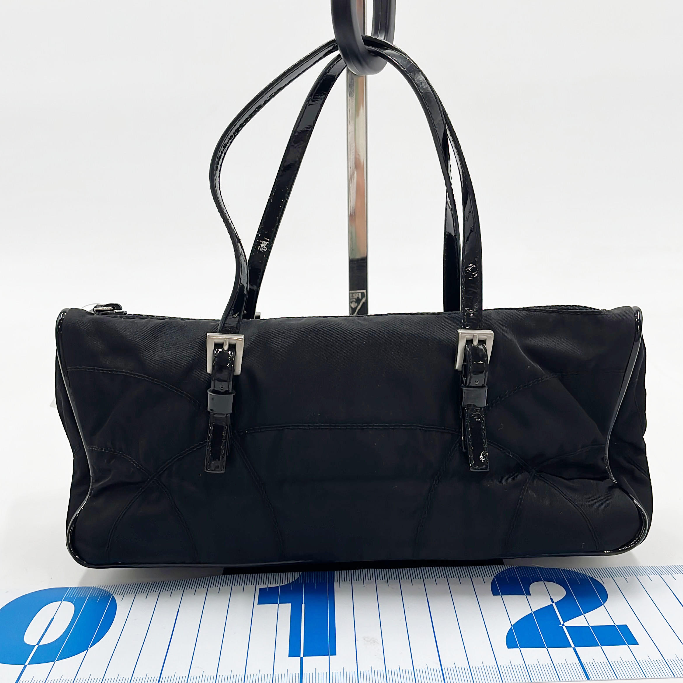 Nylon Buckle Baguette | Smalto | Vela hover