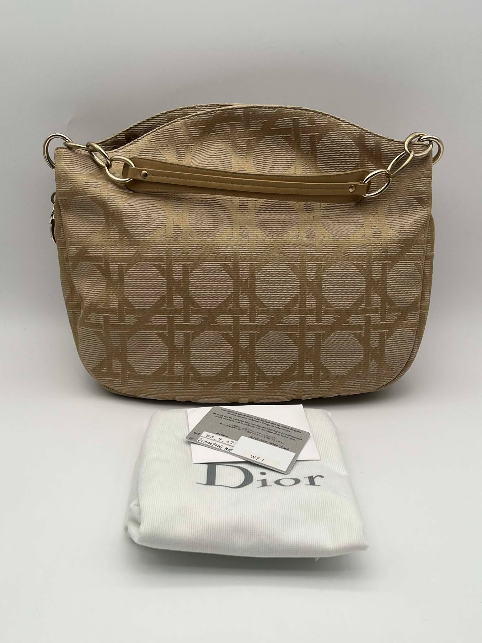CANNAGE CANVAS HOBO BAG