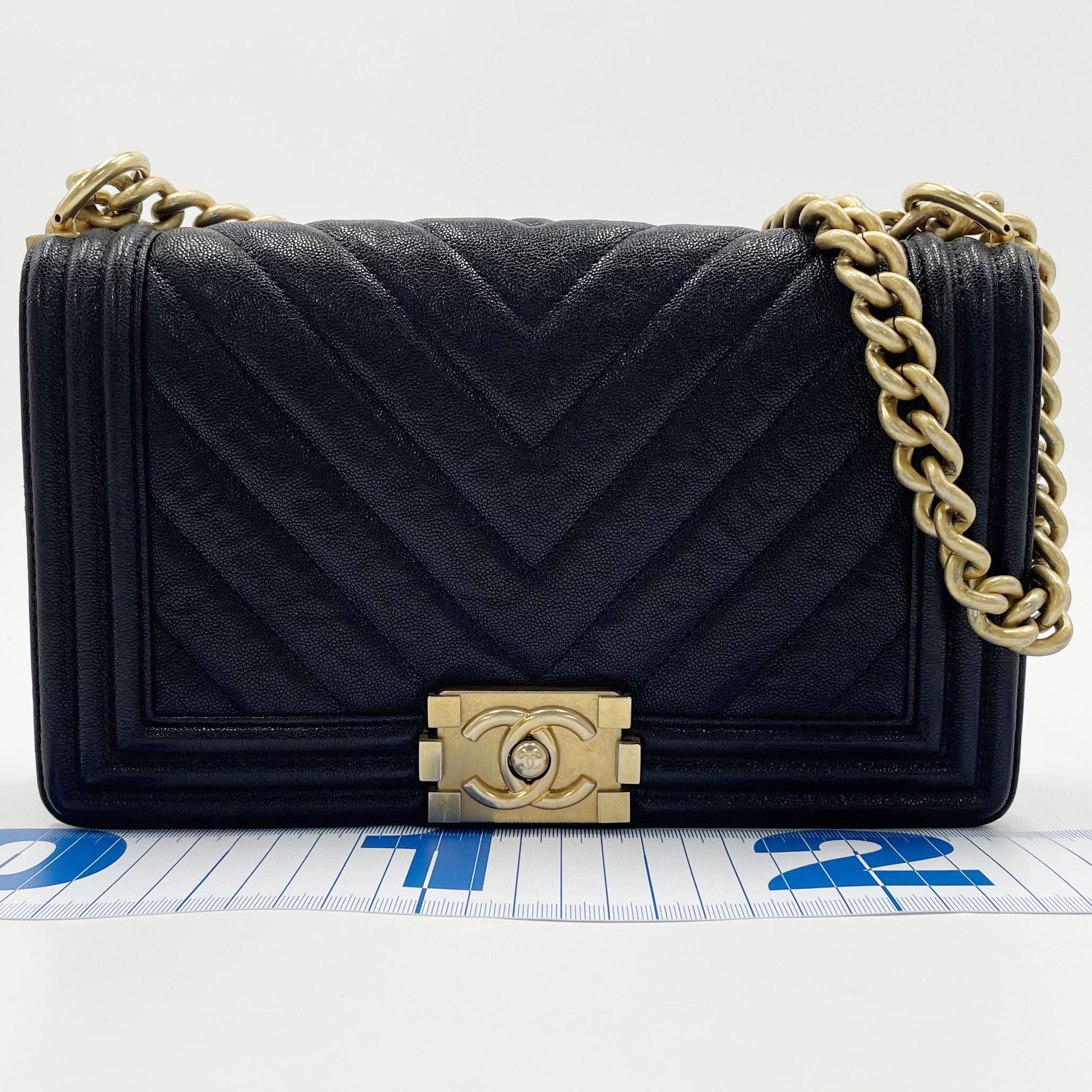 Single-flap chain shoulder bag