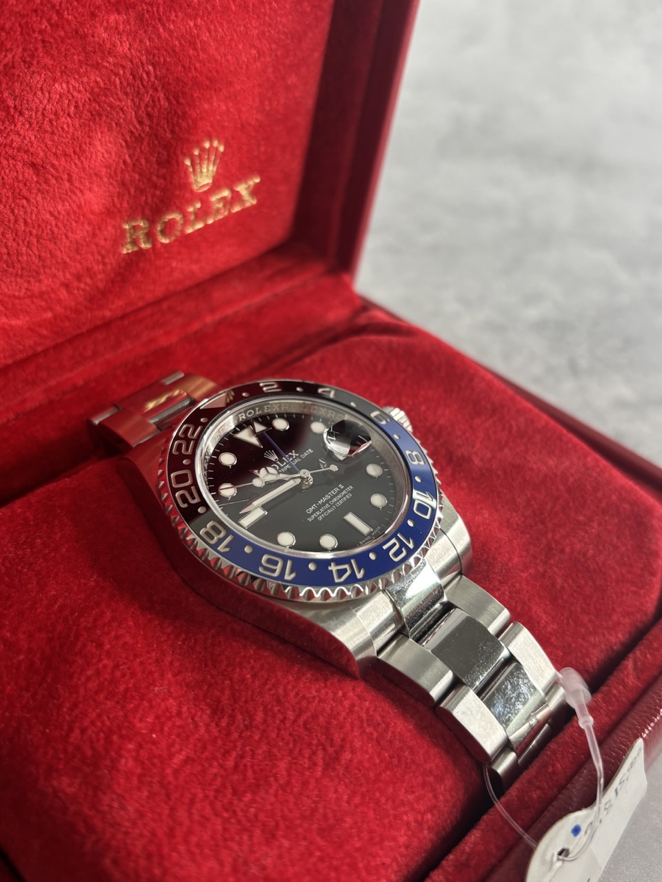 Rolex GMT Master Batman Cerachrom Ceramic  Bezel hover
