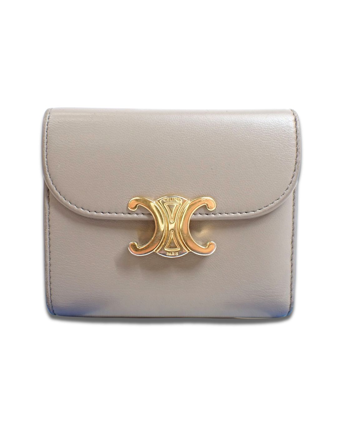 Celine Small Flap Wallet Triomphe