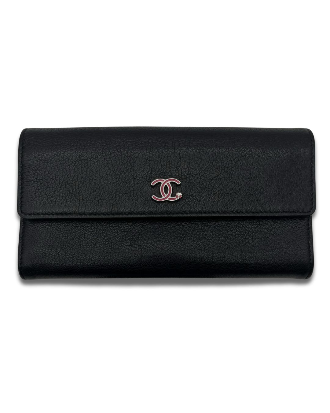 Chanel Black Leather CC L