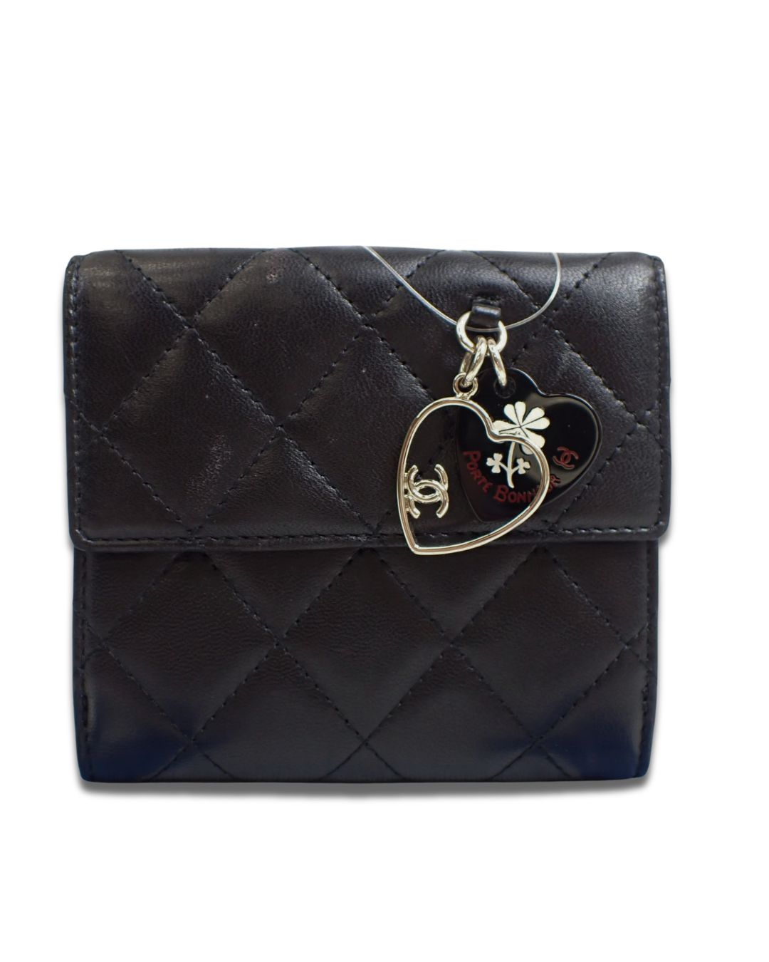 Chanel Matelassé Porte Bonheur Quilted Charm Wallet