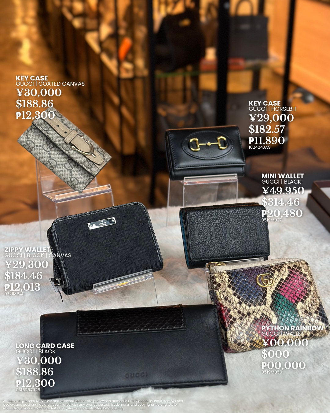 WALLETS COLLECTION