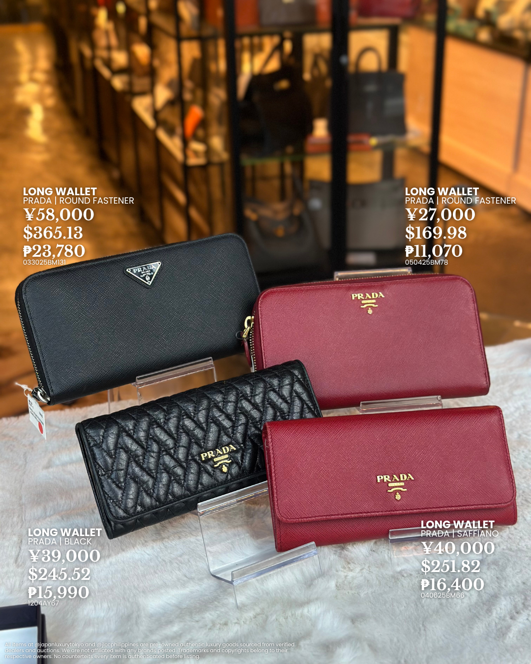 WALLETS COLLECTION
